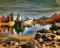 Пазл Доломитовые Альпы