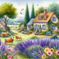 Пазл Дом фермера