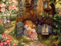 Пазл Дом кролика