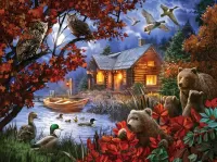 Пазл Дом лесника