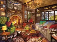 Пазл Дом рыбака