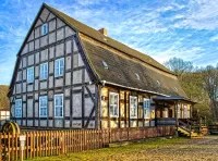 Пазл Дом с мельницей