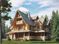 Пазл Дом теремок