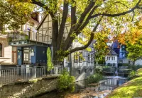 Пазл Дом у ручья  