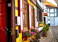 Пазл Дом в переулок