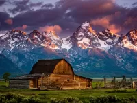 Пазл Дом в предгорье. США