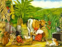 Пазл Домашние хлопоты