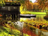 Пазл Домик лодочника