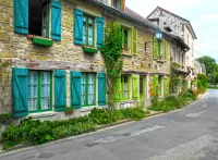 Пазл Домик в деревне