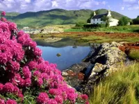 Пазл Домик в горах