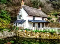 Пазл Домик в лесу