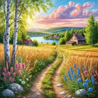 Пазл Дорога