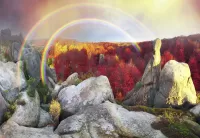 Пазл Double rainbow