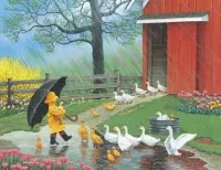 Пазл Дождик