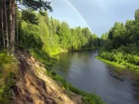Пазл Дождик радуга