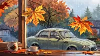 Пазл Дождливый день