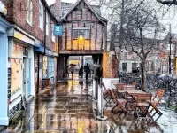 Пазл Дождливый день