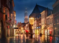 Пазл Дождливый вечер