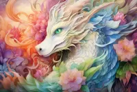 Пазл Дракон