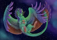 Пазл Дракон