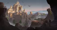 Пазл Драконий замок