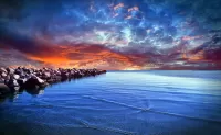 Пазл Dramatic Sunset At Sea