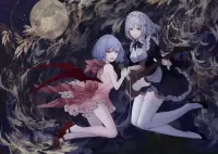 Пазл Дуэт под луной