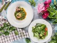 Пазл Два блюда