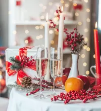 Пазл Два бокала