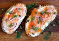 Пазл Два бутерброда