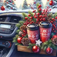 Пазл Два кофе