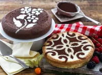 Пазл Два торта