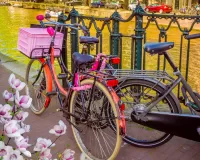 Пазл Два велосипеда