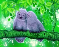 Пазл Две совы