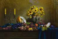 Пазл Две свечи