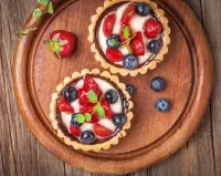 Пазл Две тарталетки