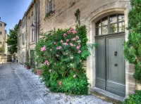 Пазл Дверь в переулке 