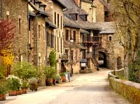 Пазл Двор замка 