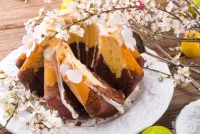 Пазл Двуцветный кулич