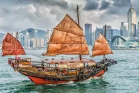 Пазл Джонка