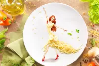 Пазл Еда и искусство