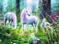 Пазл Единороги