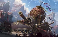 Пазл Электротанк