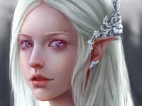 Пазл Эльфийка