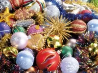 Пазл Елочные игрушки 