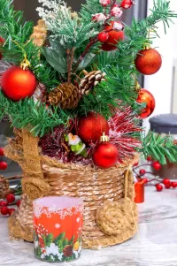 Пазл Еловый букет