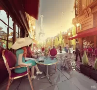 Пазл Ещё один день в Париже