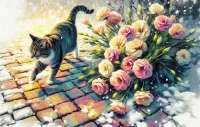 Пазл Эустома
