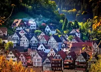 Пазл Фахверковые домики