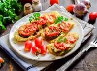 Пазл Фаршированные кабачки
